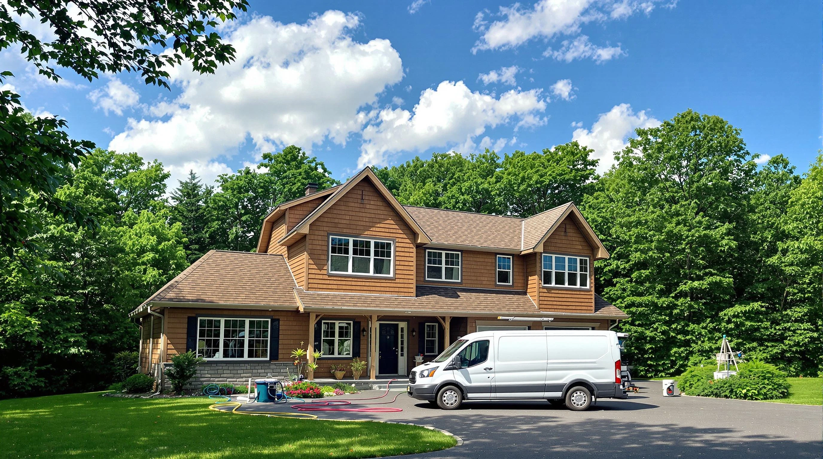 Manchester Air Duct Cleaning air duct cleaning crew working in Meadowbrook, VA