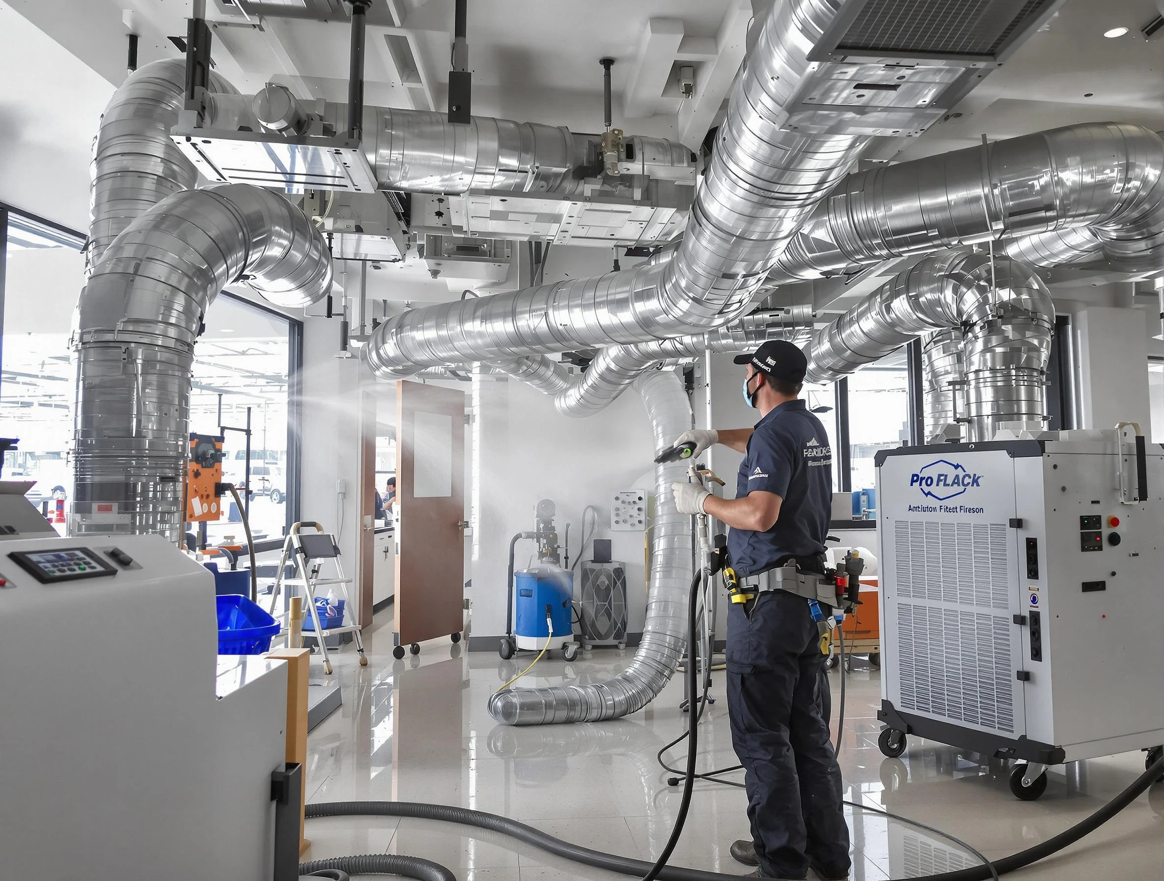 Negative Pressure Air Duct Cleaning in Manchester