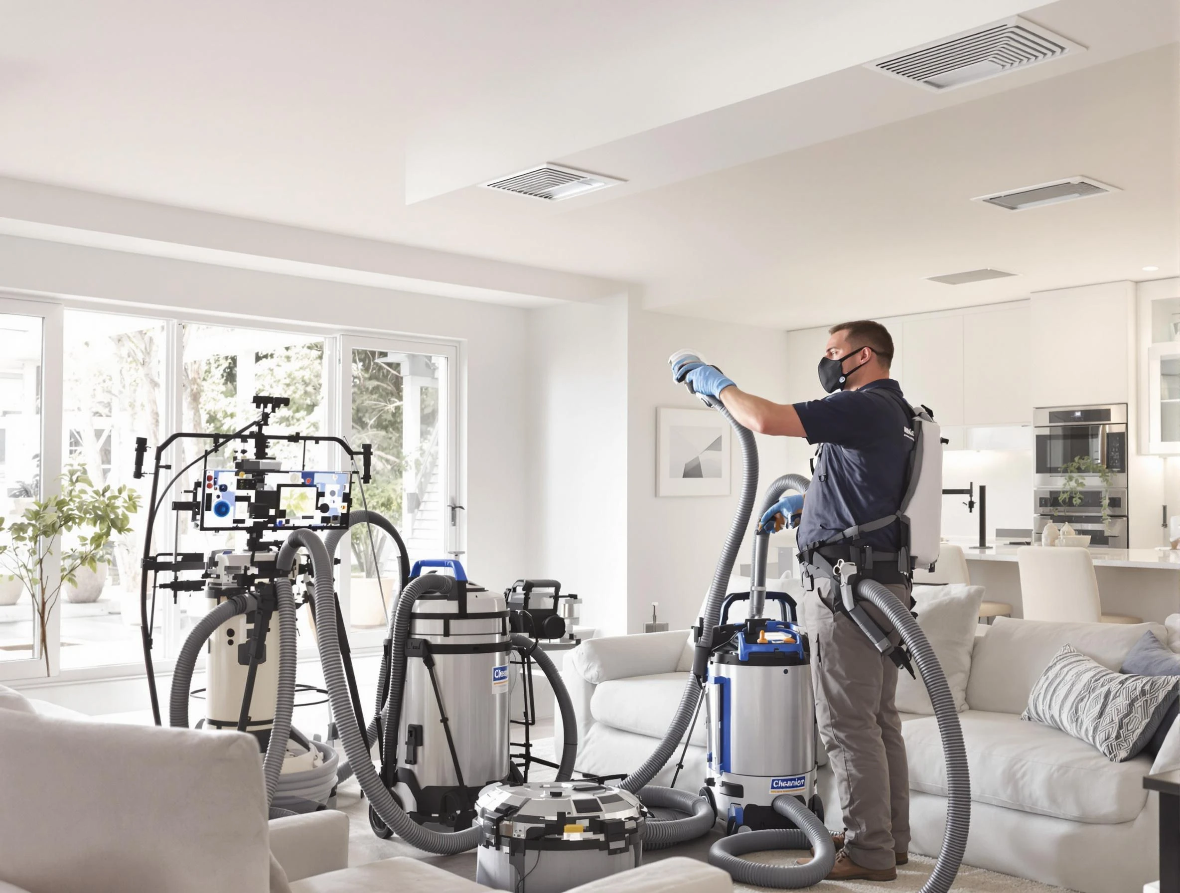 Professional AC duct cleaning by Manchester Air Duct Cleaning in Manchester