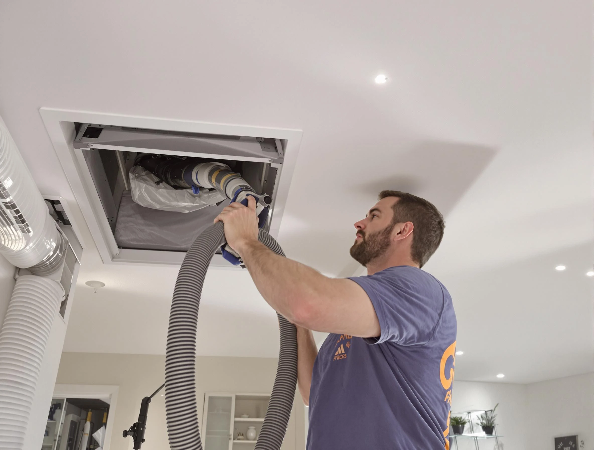 Precision indoor duct cleaning by Manchester Air Duct Cleaning in Manchester